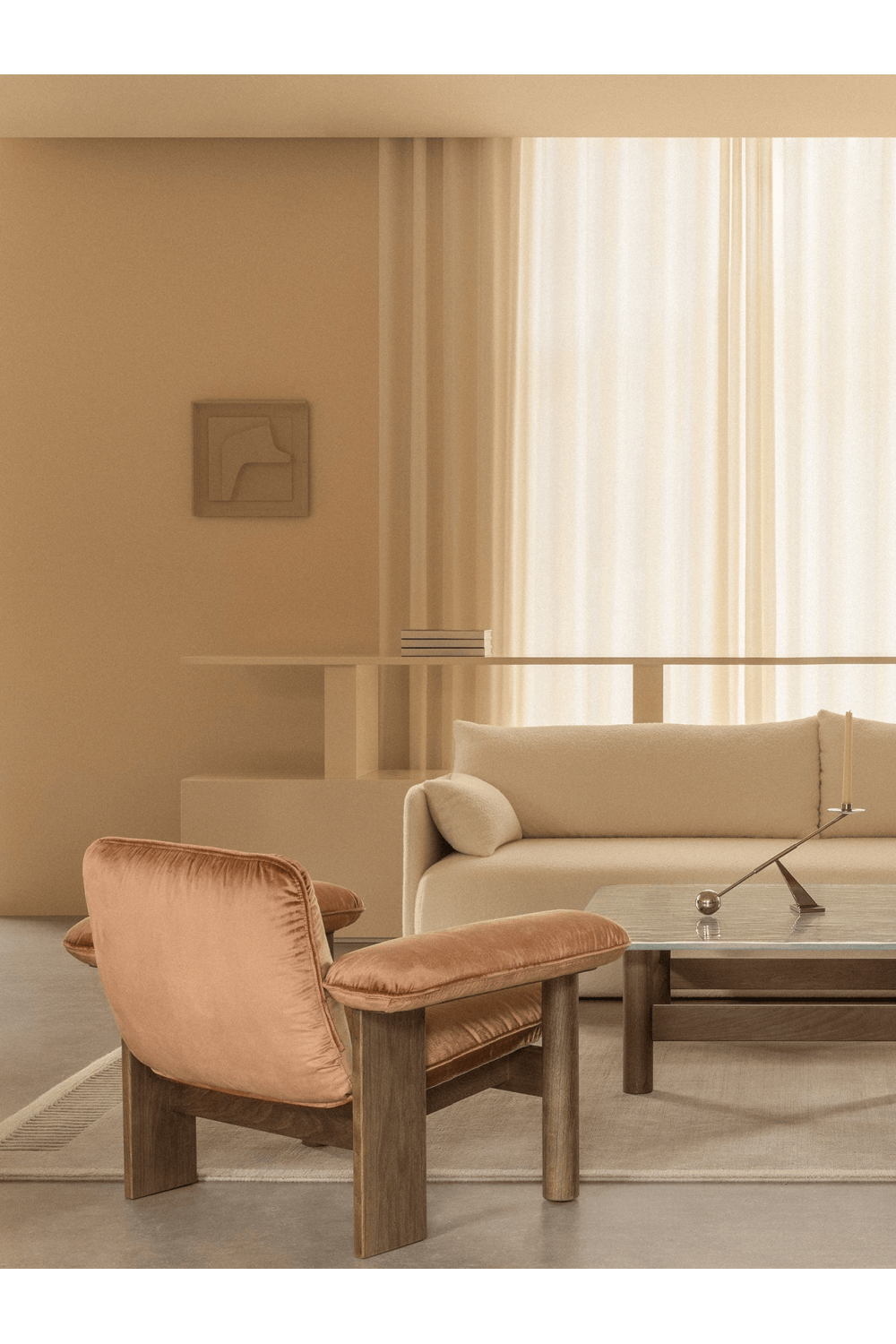 Upholstered Lounge Armchair | Audo Copenhagen Brasilia | Oroa.com