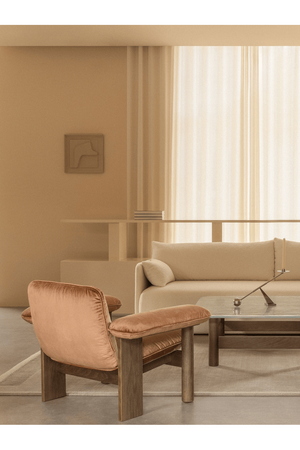 Upholstered Lounge Armchair | Audo Copenhagen Brasilia | Oroa.com