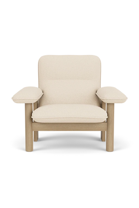 Upholstered Textile Lounge Chair | Audo Copenhagen Brasilia | Oroa.com