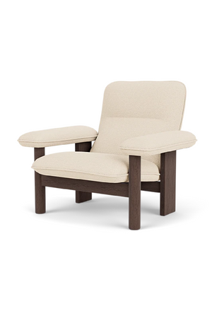 Upholstered Textile Lounge Chair | Audo Copenhagen Brasilia | Oroa.com