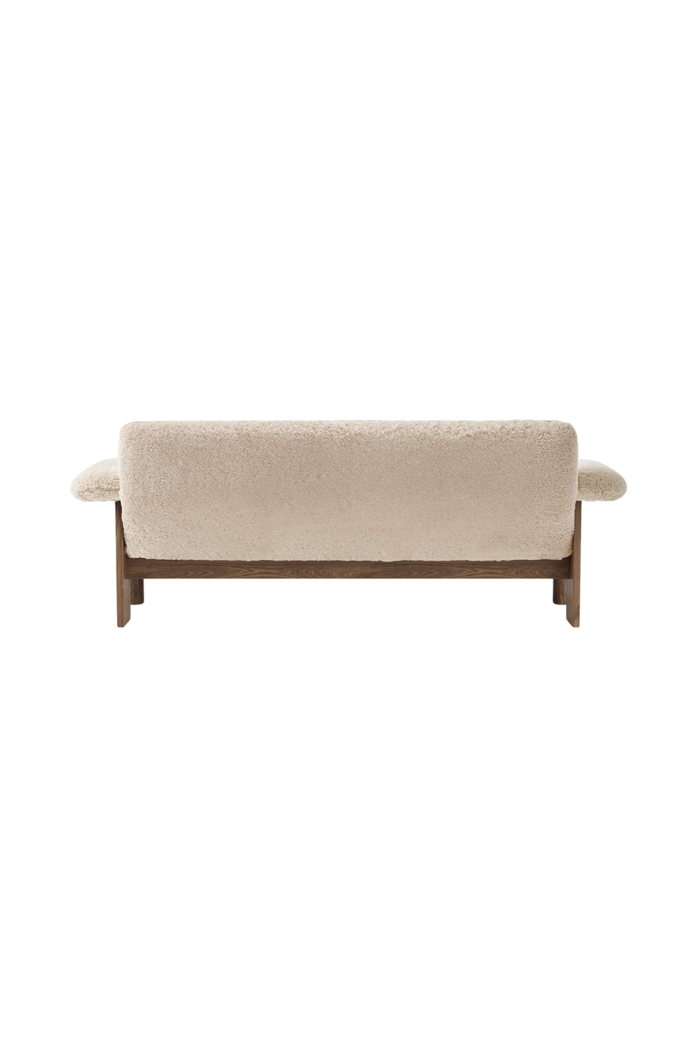 Oak Framed Sheepskin Sofa | Audo Copenhagen Brasilia | Oroa.com