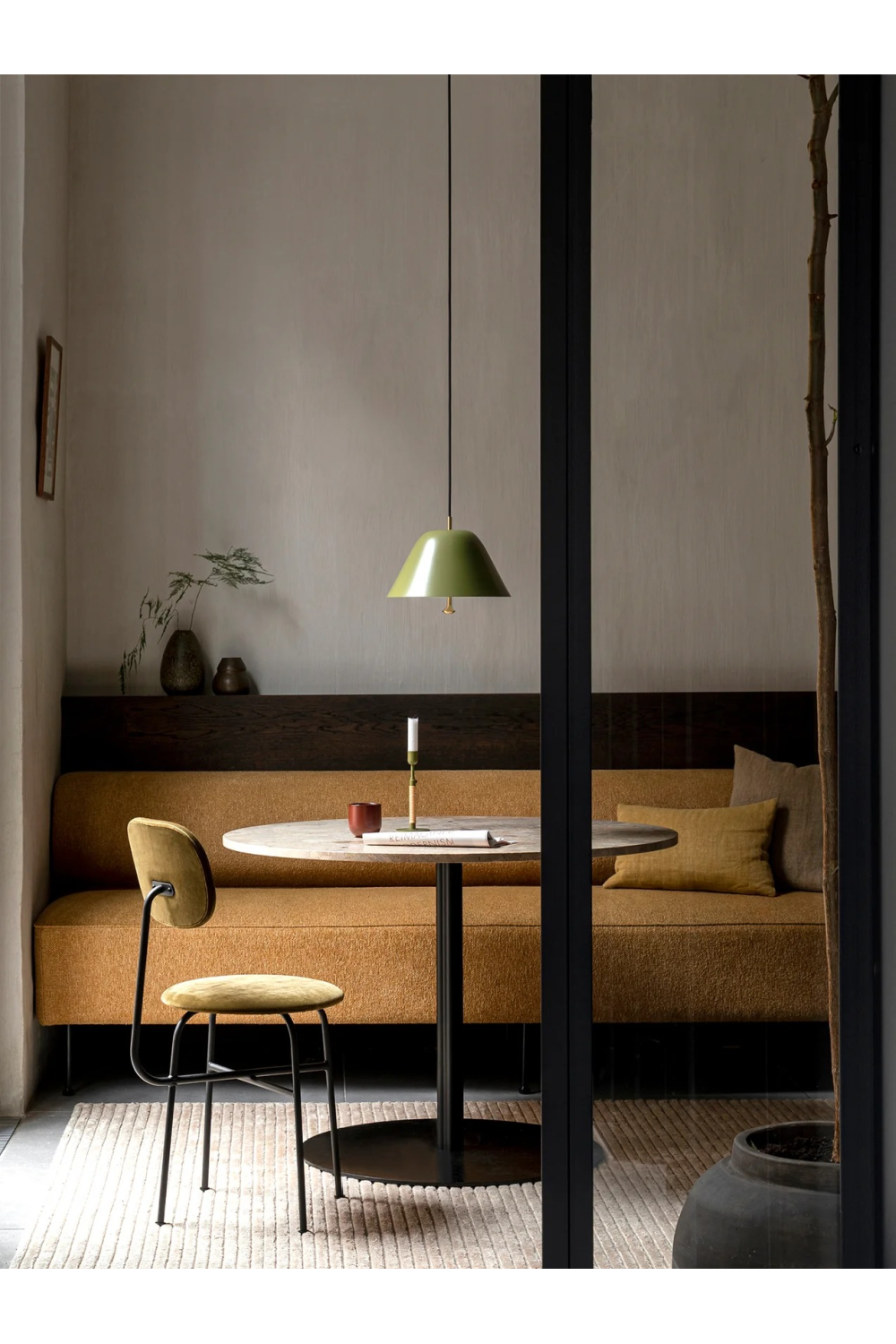 Minimalist Upholstered Dining Chair | Audo Copenhagen Afteroom | Oroa.com