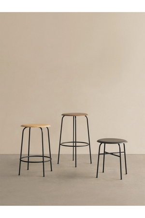 Minimalist Oak Stool | Audo Copenhagen Afteroom | Oroa.com