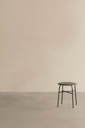 Minimalist Upholstered Seat Stool | Audo Copenhagen Afteroom | Oroa.com