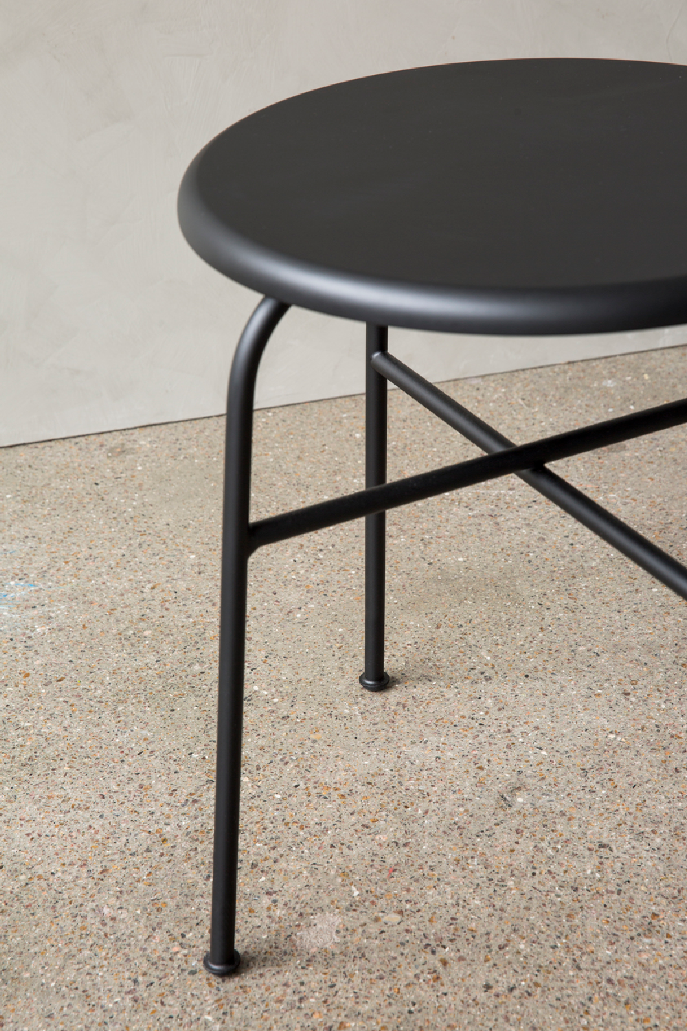 Minimalist Upholstered Seat Stool | Audo Copenhagen Afteroom | Oroa.com