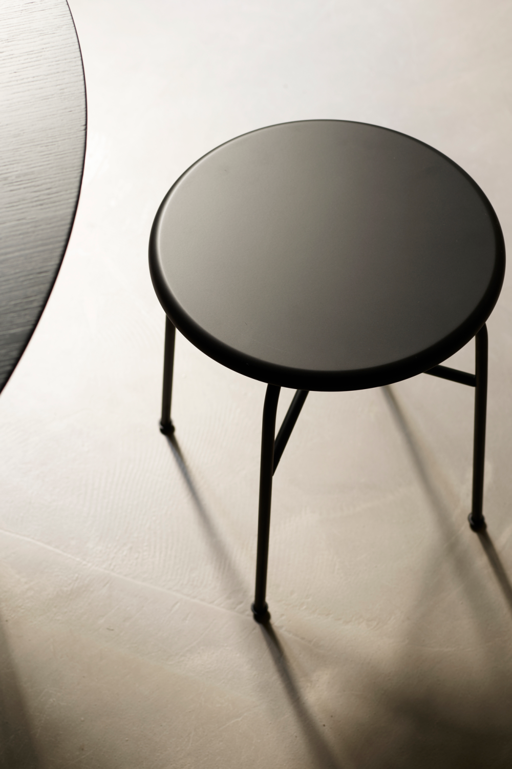 Minimalist Upholstered Seat Stool | Audo Copenhagen Afteroom | Oroa.com