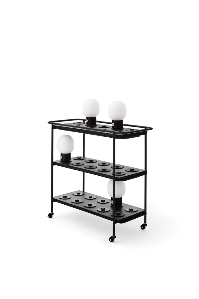 Black Steel Charging Trolley | Audo Copenhagen | Oroa.com