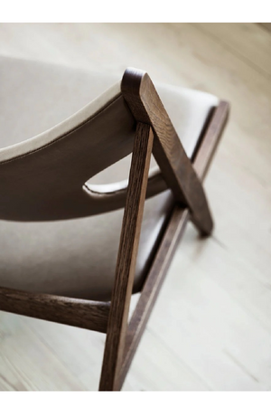 Leather Lounge Chair | Audo Copenhagen Knitting | Oroa.com
