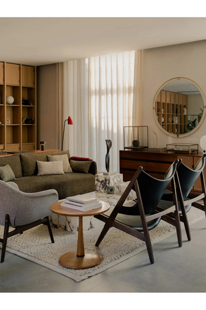 Leather Lounge Chair | Audo Copenhagen Knitting | Oroa.com