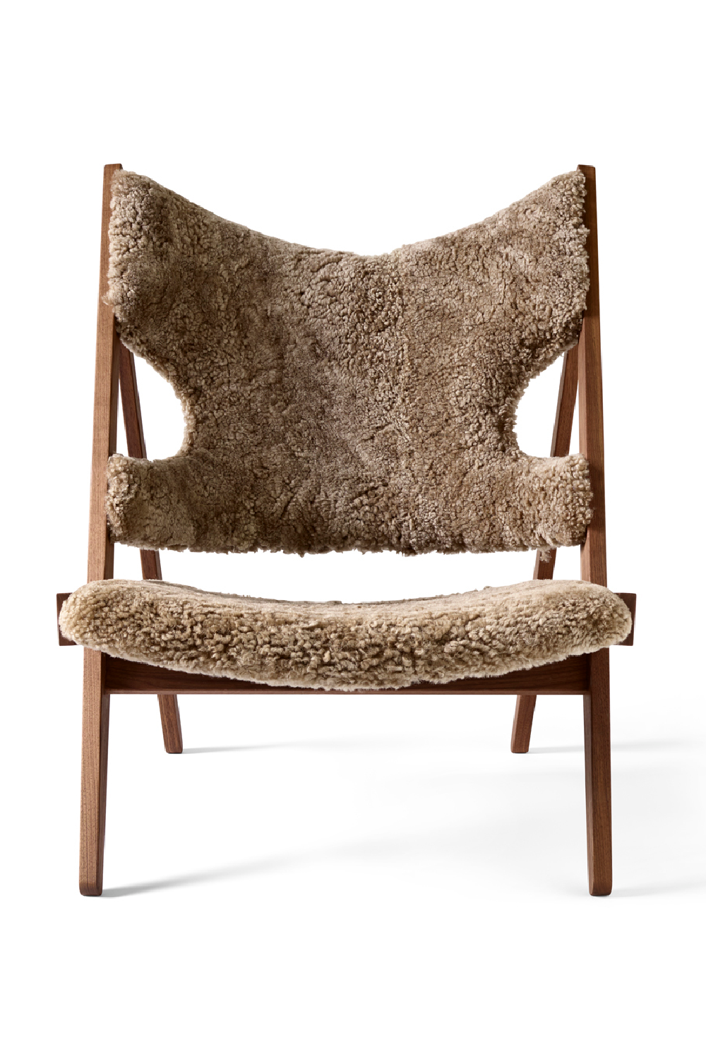 Sheepskin Lounge Chair | Audo Copenhagen Knitting | Oroa.com