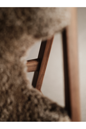 Sheepskin Lounge Chair | Audo Copenhagen Knitting | Oroa.com