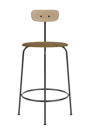 Short-Back Upholstered Seat Counter Chair | Audo Copenhagen Afteroom | Oroa.com