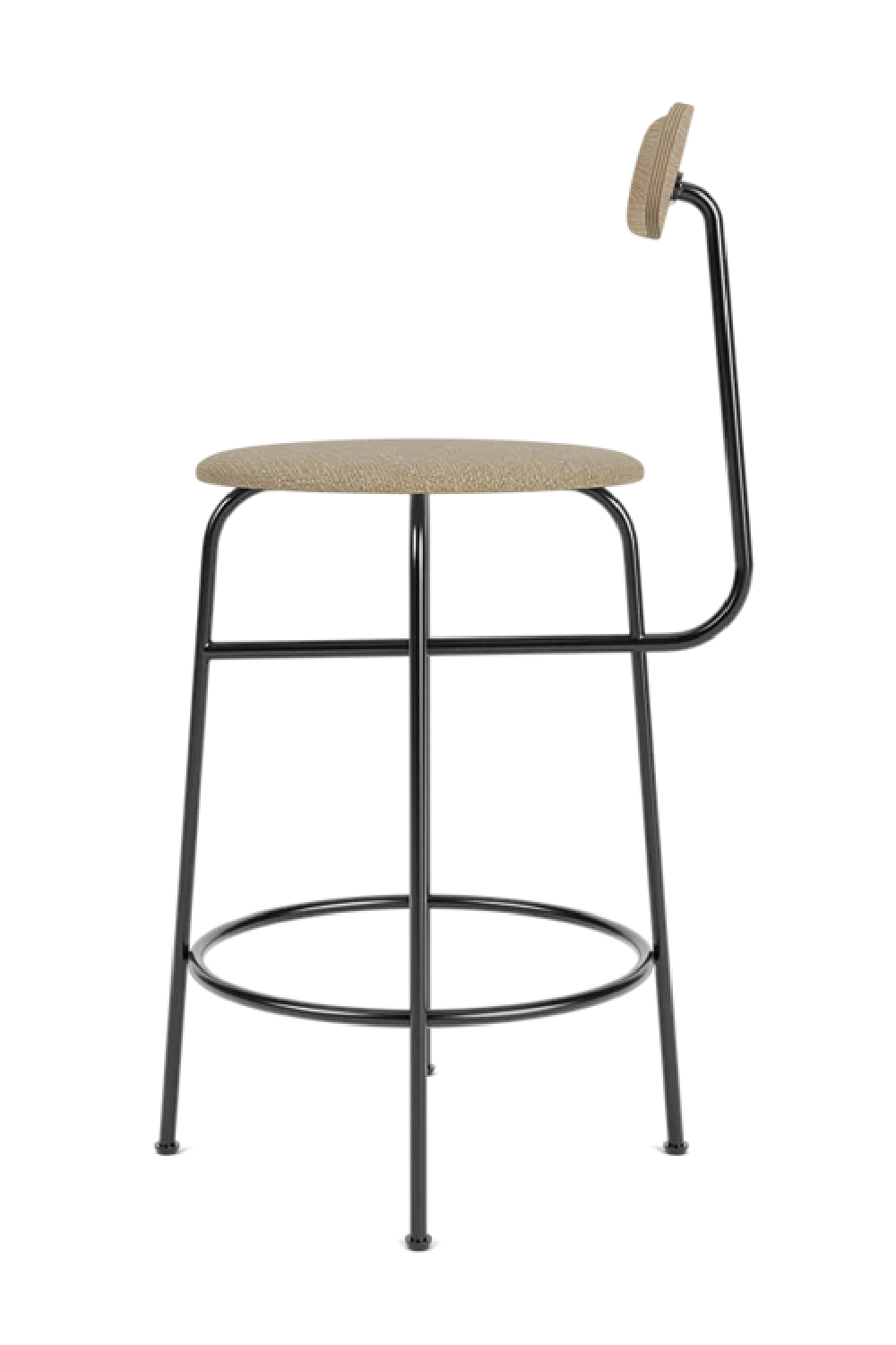 Short-Back Upholstered Seat Counter Chair | Audo Copenhagen Afteroom | Oroa.com