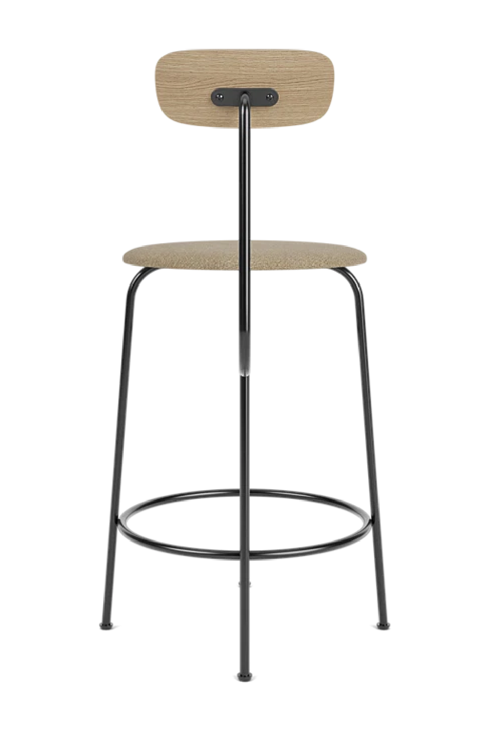 Short-Back Upholstered Seat Counter Chair | Audo Copenhagen Afteroom | Oroa.com