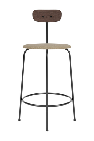 Short-Back Upholstered Seat Counter Chair | Audo Copenhagen Afteroom | Oroa.com