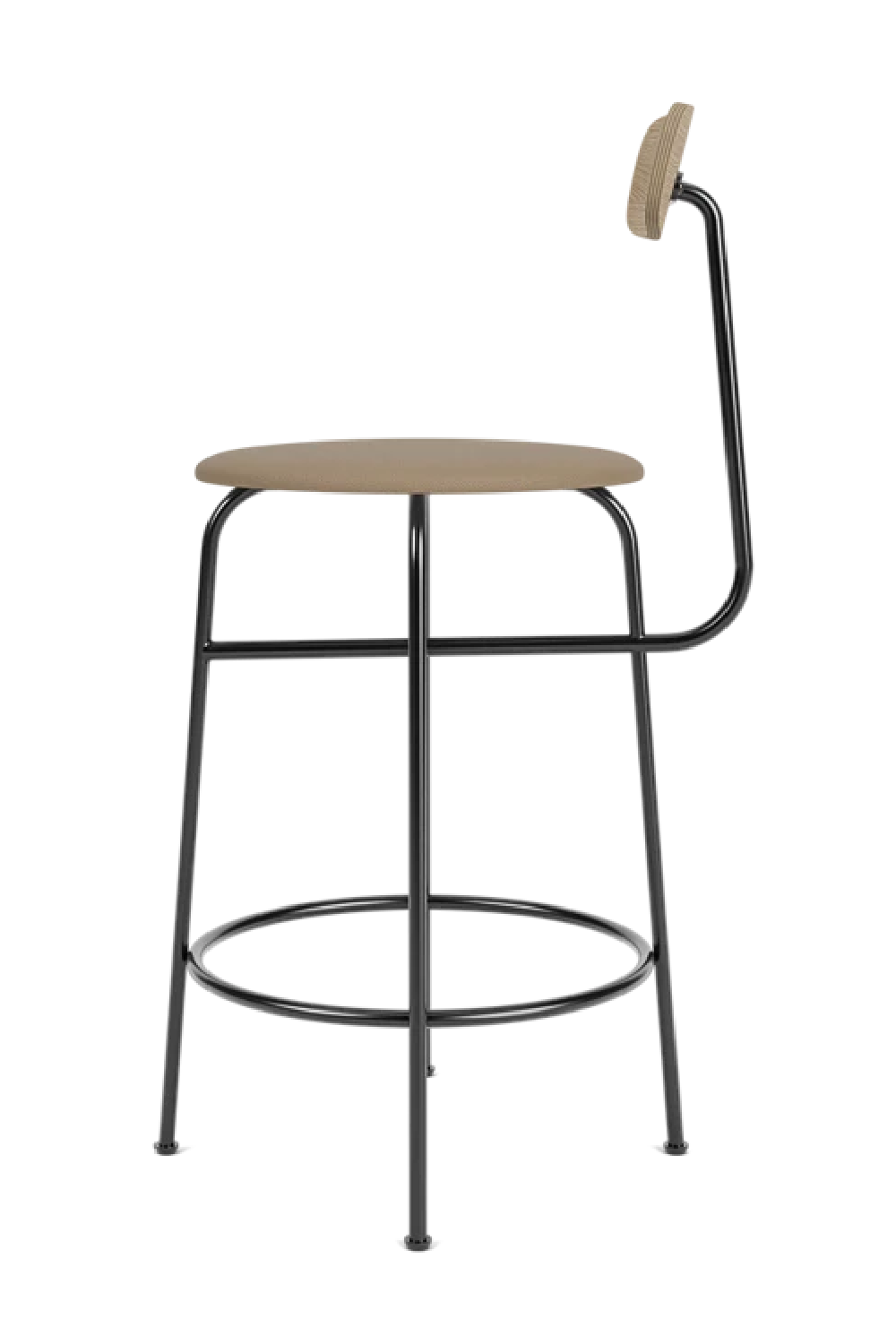 Short-Back Upholstered Seat Counter Chair | Audo Copenhagen Afteroom | Oroa.com