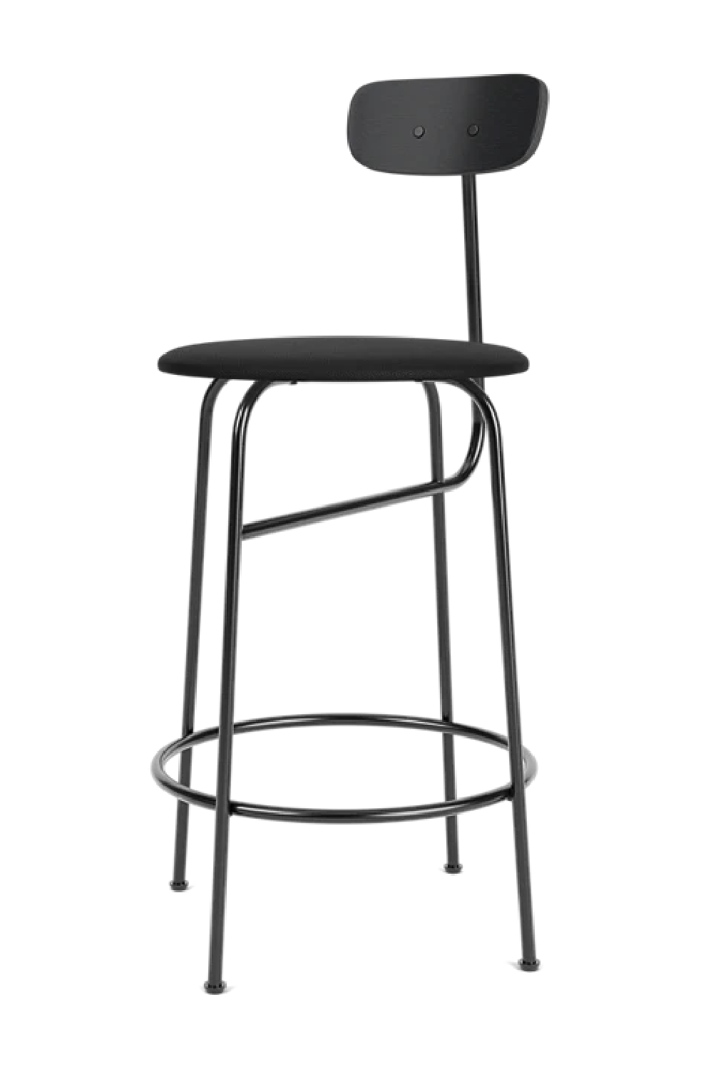 Short-Back Upholstered Seat Counter Chair | Audo Copenhagen Afteroom | Oroa.com