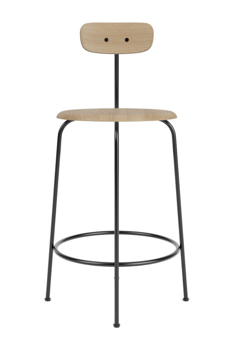 Short-Back Oak Counter Chair | Audo Copenhagen Afteroom | Oroa.com