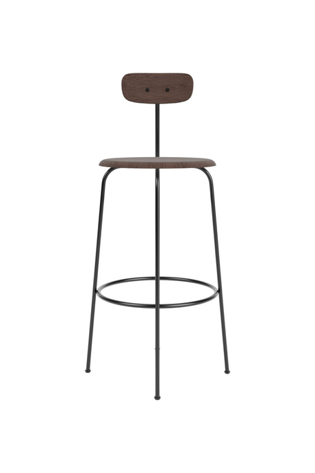 Wooden Veneer Bar Chair | Audo Copenhagen Afteroom | Oroa.com