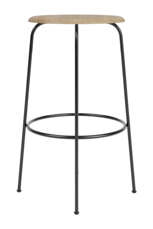 Wood Veneer Bar Stool | Audo Copenhagen Afteroom | Oroa.com