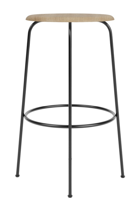 Wood Veneer Bar Stool | Audo Copenhagen Afteroom | Oroa.com