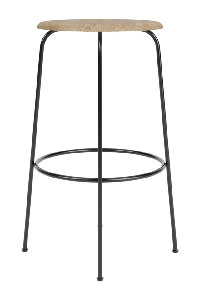 Wood Veneer Bar Stool | Audo Copenhagen Afteroom | Oroa.com