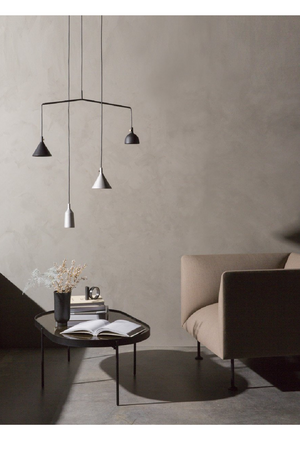 Oval Glass Coffee Table | Audo Copenhagen NoNo | Oroa.com