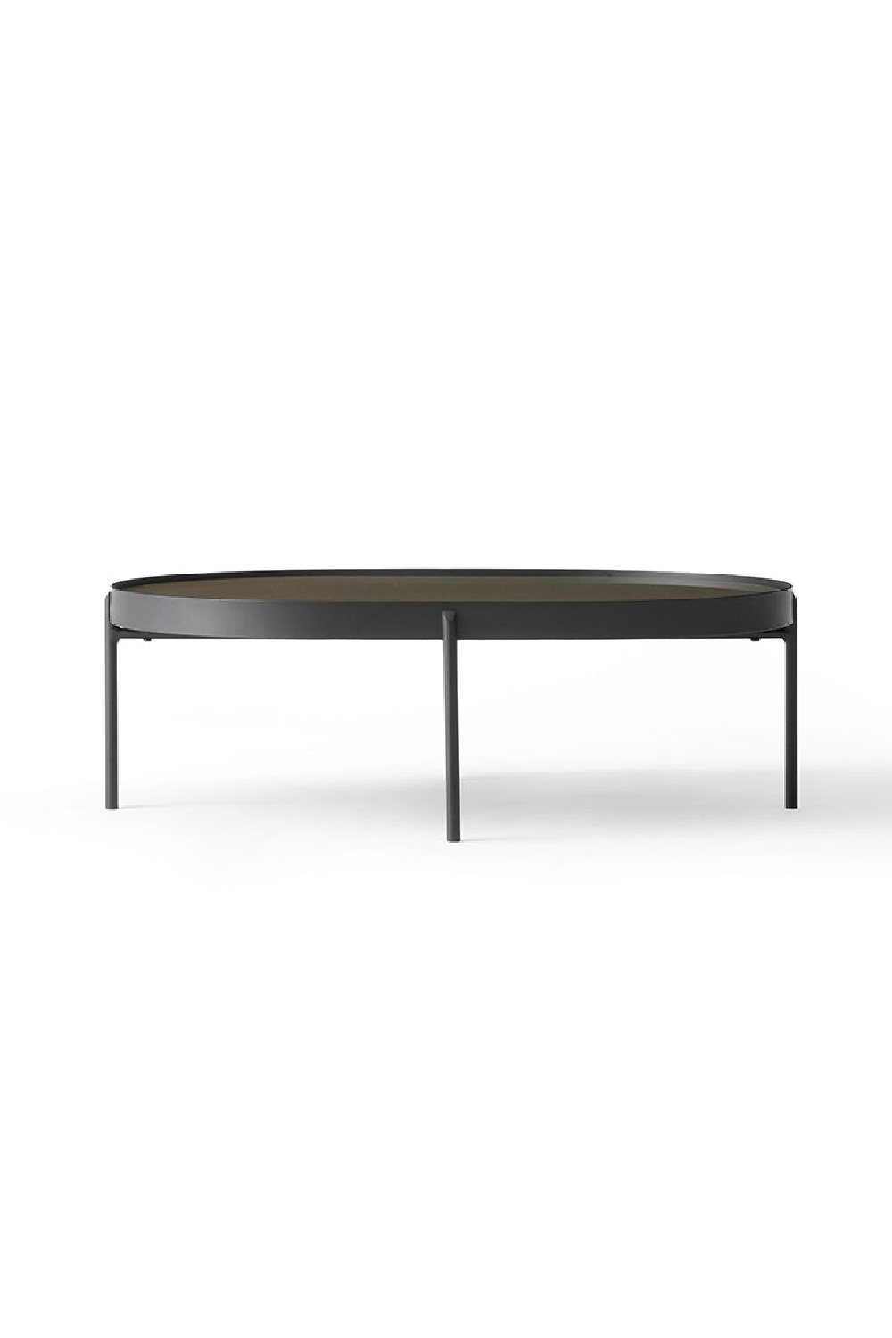 Oval Glass Coffee Table | Audo Copenhagen NoNo | Oroa.com