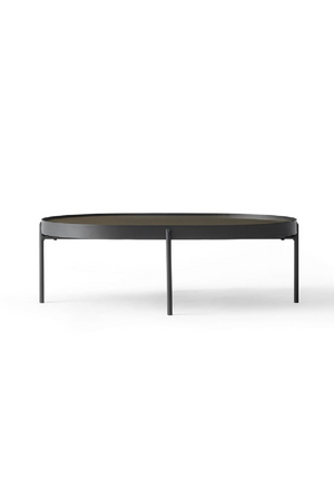 Oval Glass Coffee Table | Audo Copenhagen NoNo | Oroa.com