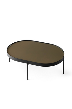 Oval Glass Coffee Table | Audo Copenhagen NoNo | Oroa.com