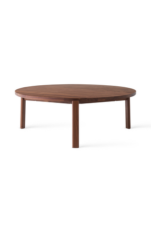 Round Wooden Lounge Table | Audo Copenhagen Passage | Oroa.com