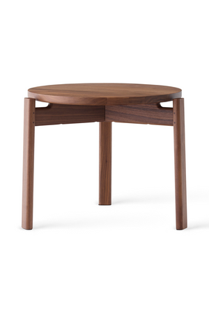 Round Wooden Lounge Table | Audo Copenhagen Passage | Oroa.com
