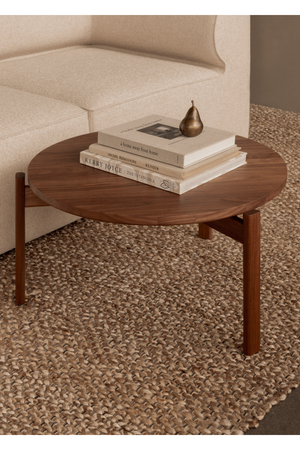 Round Wooden Lounge Table | Audo Copenhagen Passage | Oroa.com