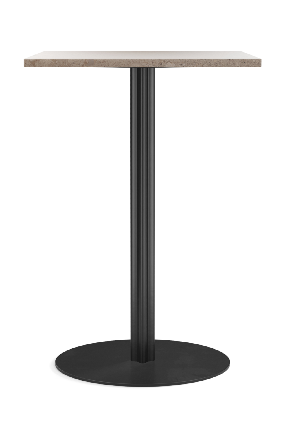 Round-Base Rectangular Counter Table | Audo Copenhagen Harbour Column | Oroa.com