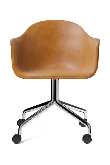 Chrome Casters Dining Chair | Audo Copenhagen Harbour | Oroa.com
