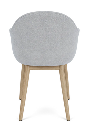 Wooden Base Upholstered Dining Chair | Audo Copenhagen Harbour | Oroa.com
