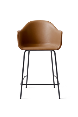 Upholstered Shell Counter Chair | Audo Copenhagen Harbour | Oroa.com