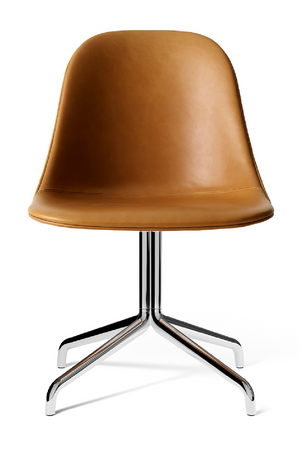 Chrome Swivel Side Dining Chair | Audo Copenhagen Harbour | Oroa.com