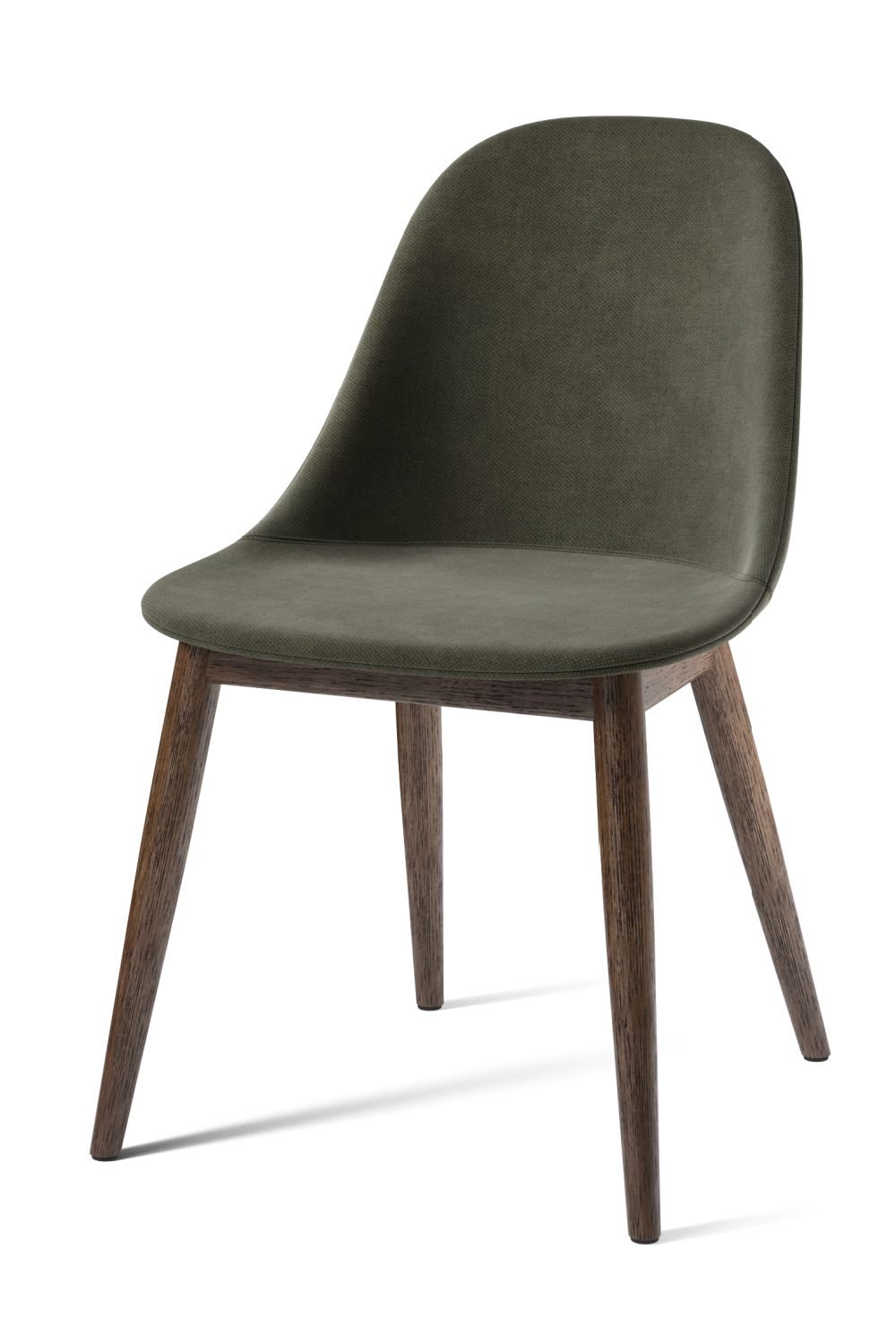 Wooden Base Side Dining Chair | Audo Copenhagen Harbour | Oroa.com