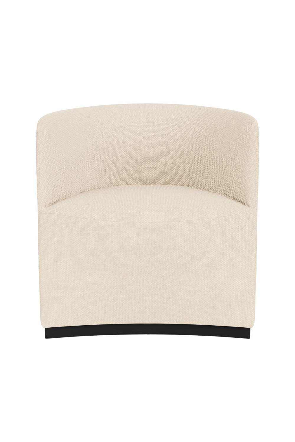 Beige Boucle Low-Back Club Chair | Audo Copenhagen Tearoom | Oroa.com