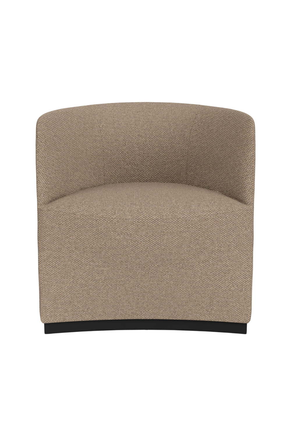 Beige Boucle Low-Back Club Chair | Audo Copenhagen Tearoom | Oroa.com
