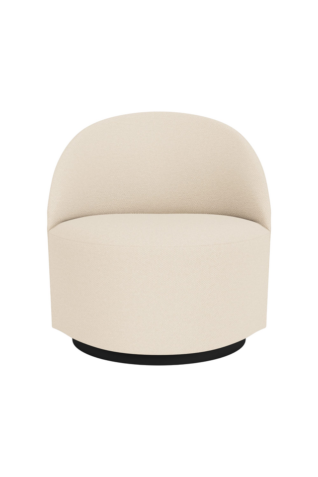 Swivel Upholstered Lounge Chair | Audo Copenhagen Tearoom | Oroa.com