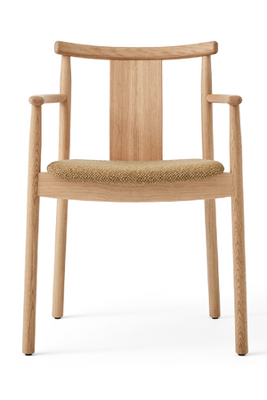 Upholstered Seat Oak Dining Armchair | Audo Copenhagen Merkur | Oroa.com