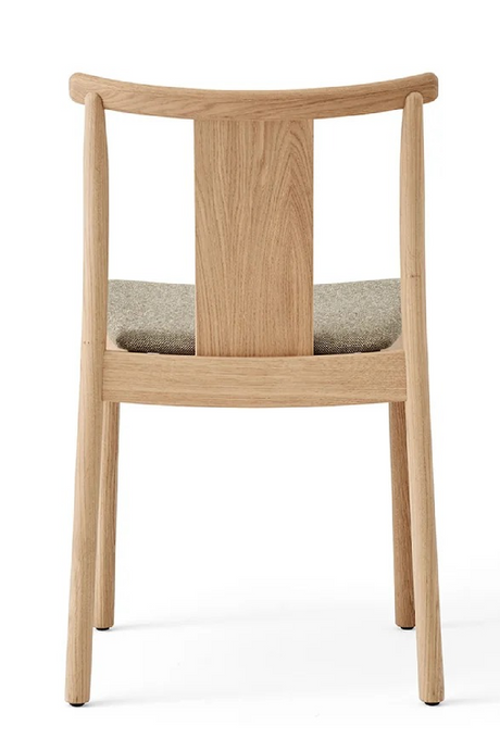 Upholstered Seat Oak Dining Chair | Audo Copenhagen Merkur | Oroa.com