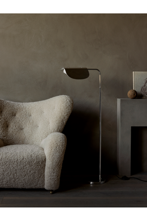 Modern Wingback Lounge Chair | Audo Copenhagen The Tired Man | Oroa.com