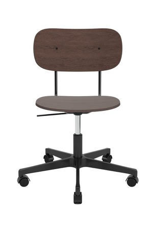 Aluminum Base Oak Swivel Chair | Audo Copenhagen Co Task