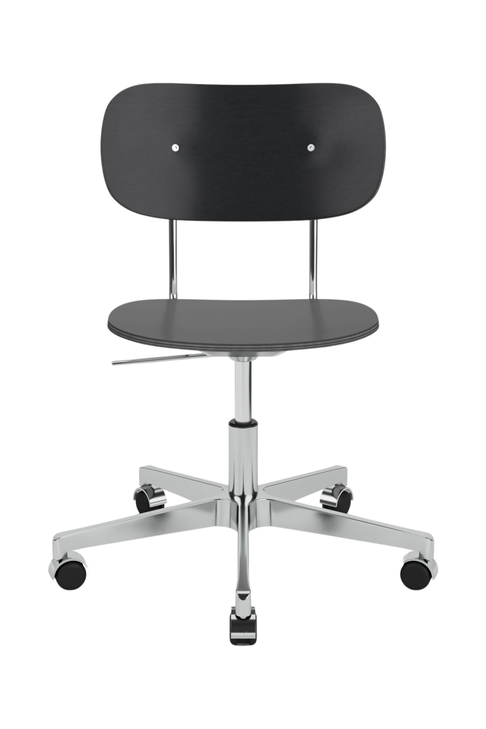 Aluminum Base Oak Swivel Chair | Audo Copenhagen Co Task