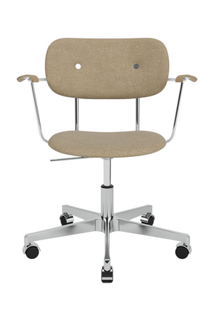 Aluminum Swivel Office Armchair | Audo Copenhagen Co | Oroa.com