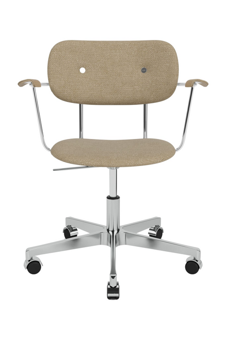 Aluminum Swivel Office Armchair | Audo Copenhagen Co | Oroa.com