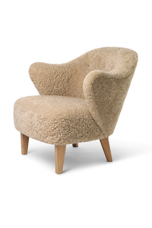 Curved-Back Lounge Chair | Audo Copenhagen Ingeborg | Oroa.com